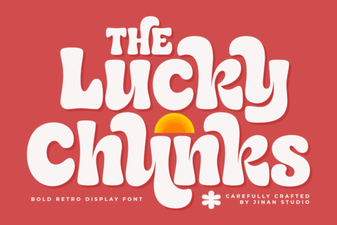 Design with Playful Lucky Chunks Typography