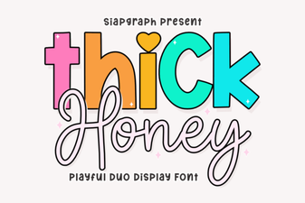 Thick Honey Duo Font: Download & Pairing Guide