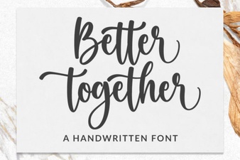 Better Together Font: Creative Pairings and Design Tips